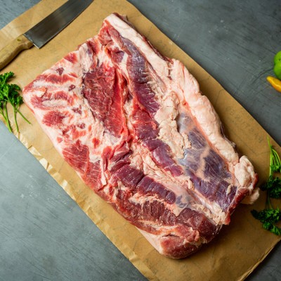 Свинина ребрышки мясные 900 г - купить в Малом Ломбенуре